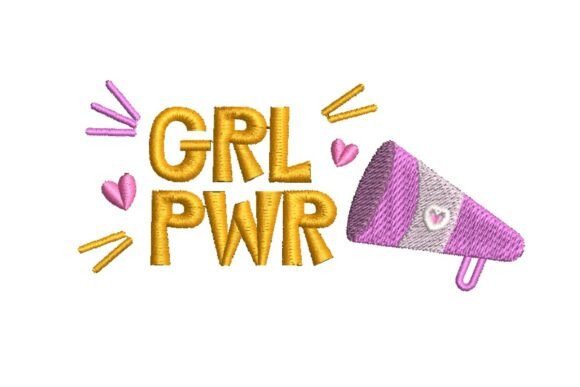 GRL PWR Megaphone with Hearts Embroidery Review