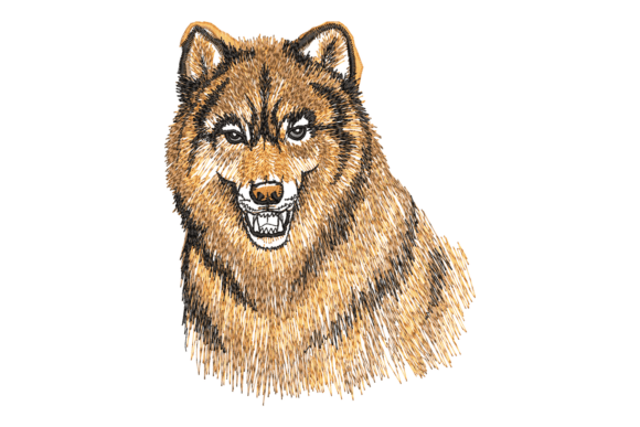 Review: Majestic Wolf Embroidery Design